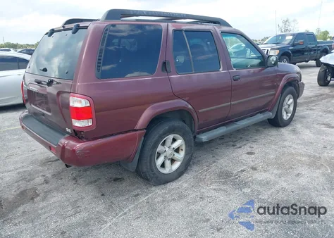 2004 Nissan Pathfinder Se из США, поврежденный, VIN JN8DR09Y24W918193